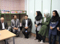 گزارش تصویری هیات رئیسه دانشگاه از خوابگاه خواهران به مناسبت هفته خوابگاه